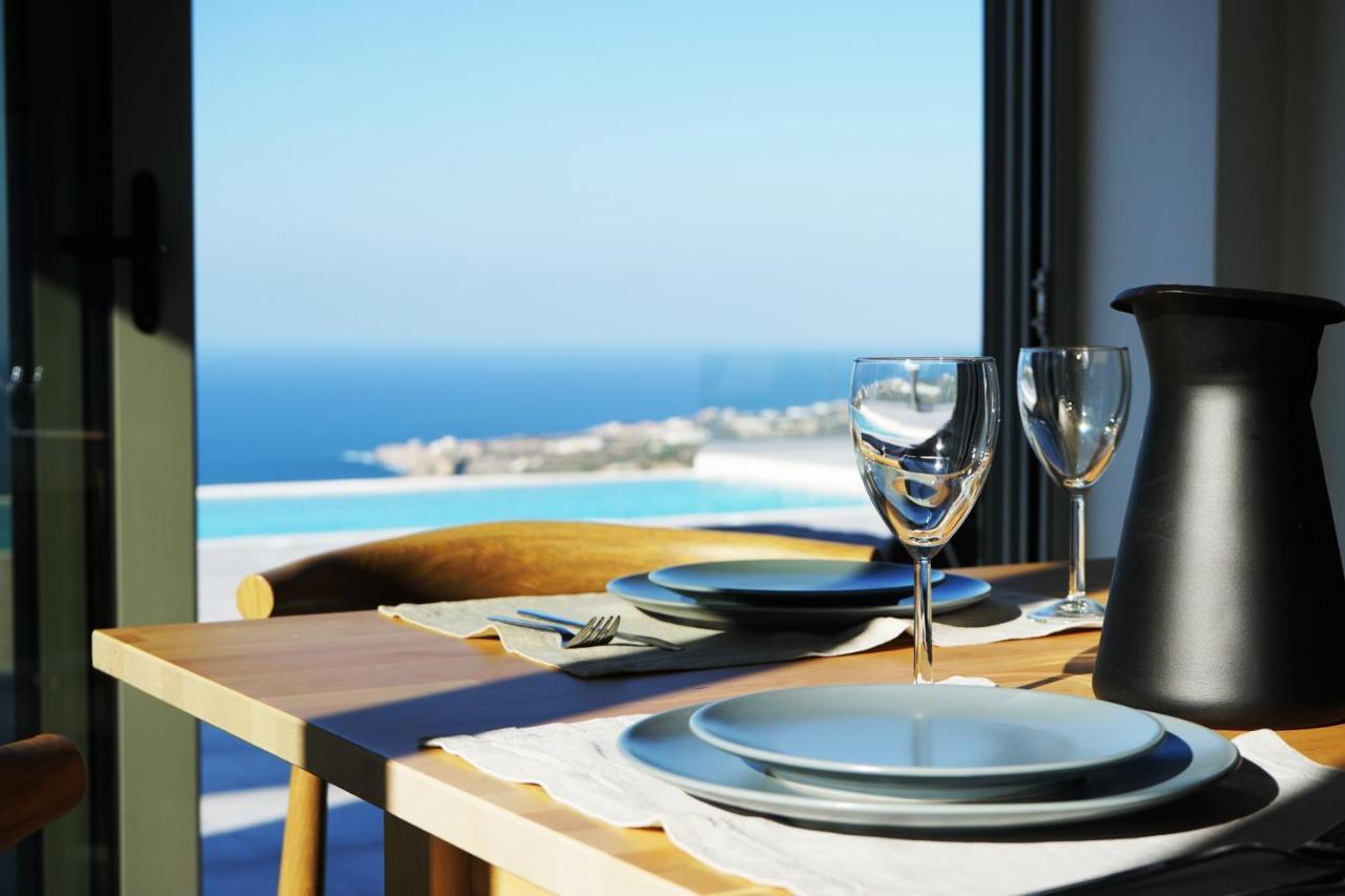 Eva Villas West With Infinity Pool & And Panoramic Sea View Gerani Chanion エクステリア 写真