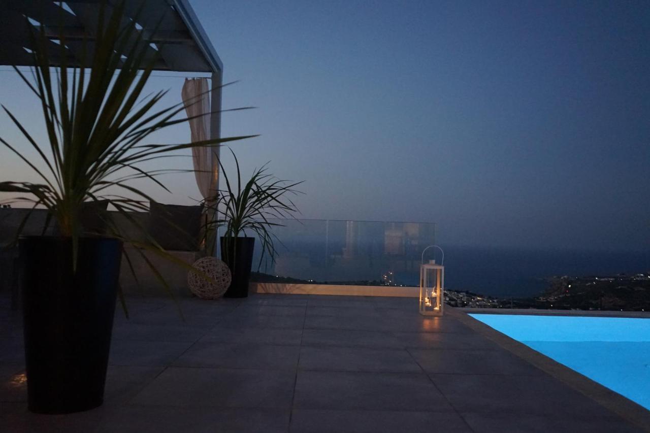 Eva Villas West With Infinity Pool & And Panoramic Sea View Gerani Chanion エクステリア 写真