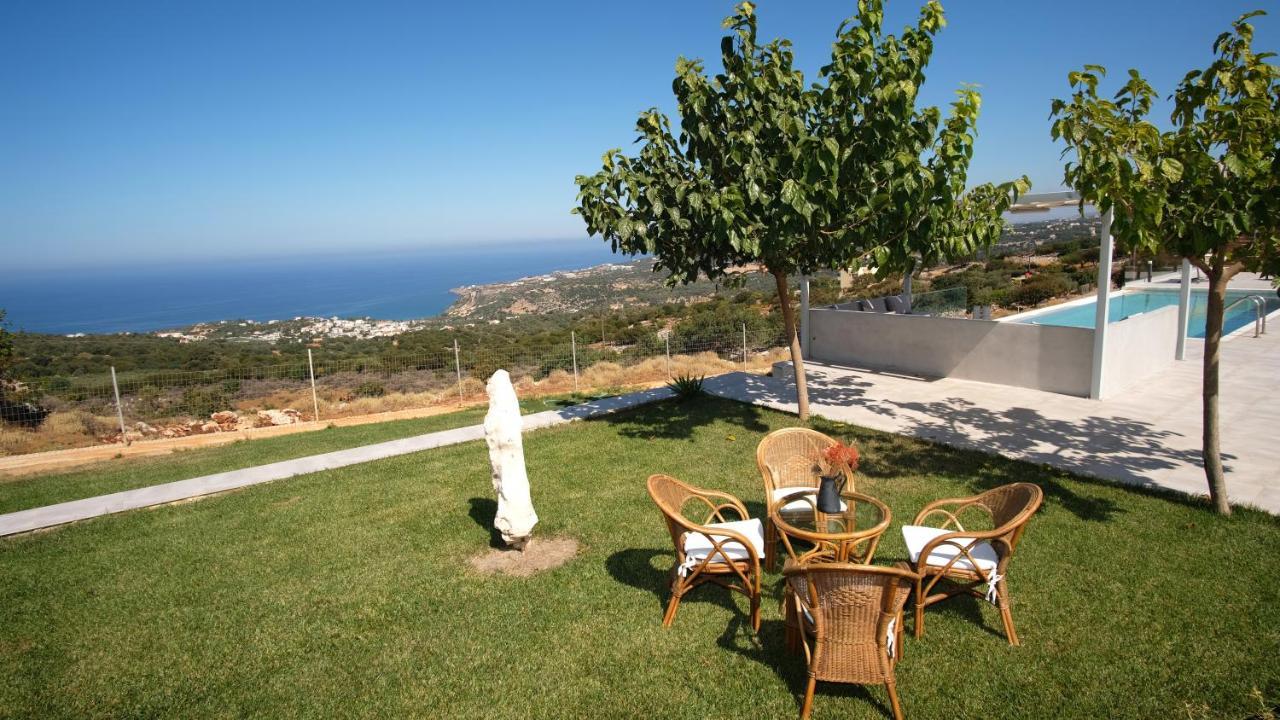 Eva Villas West With Infinity Pool & And Panoramic Sea View Gerani Chanion エクステリア 写真