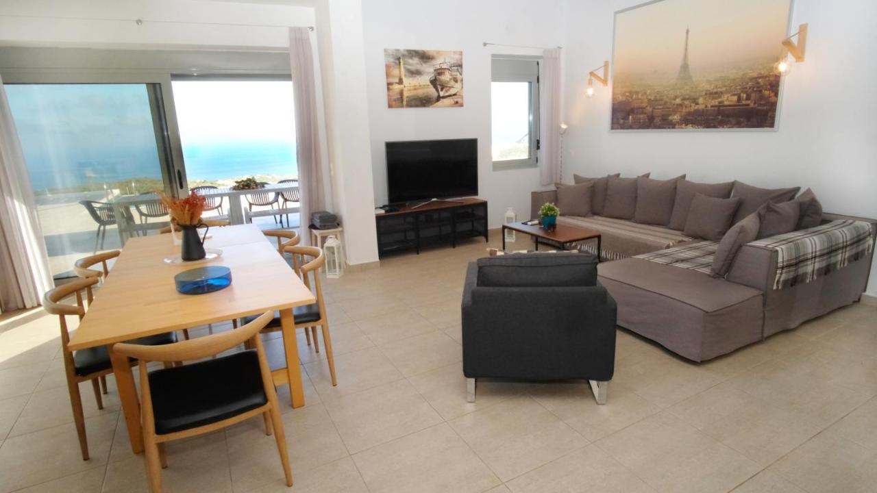 Eva Villas West With Infinity Pool & And Panoramic Sea View Gerani Chanion エクステリア 写真